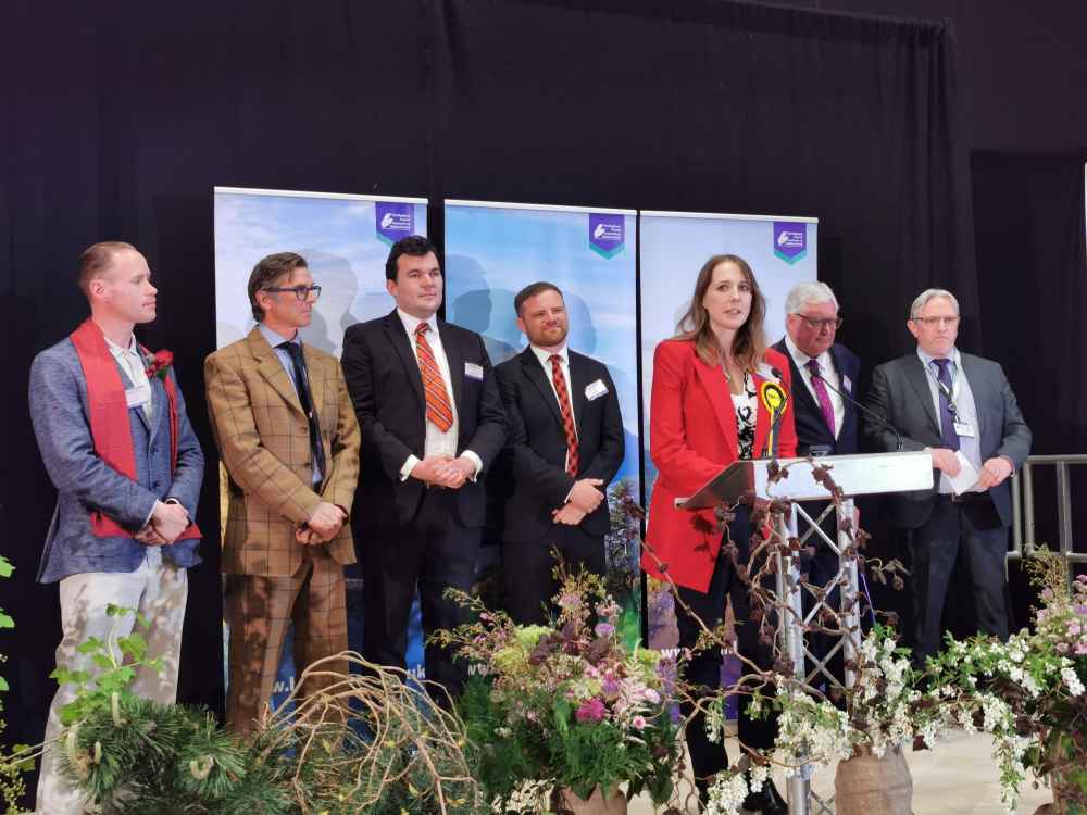 Photo of Emma Roddick (SNP) is elected as MSP for the Inverness and Nairn constituency of the Scottish Parliament.