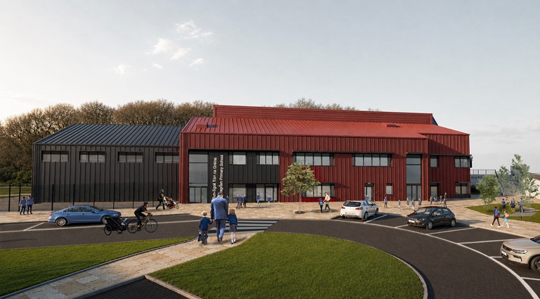 An artist impression of the new Tornagrain Primary School.