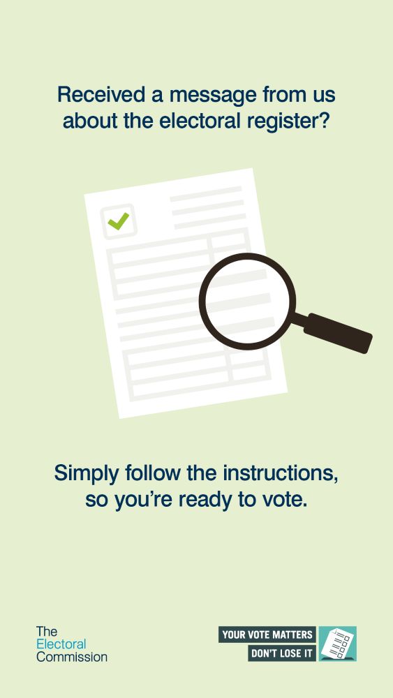 Social media graphic for campaign